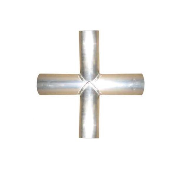 Cross Aluminium Fabricated 100mm