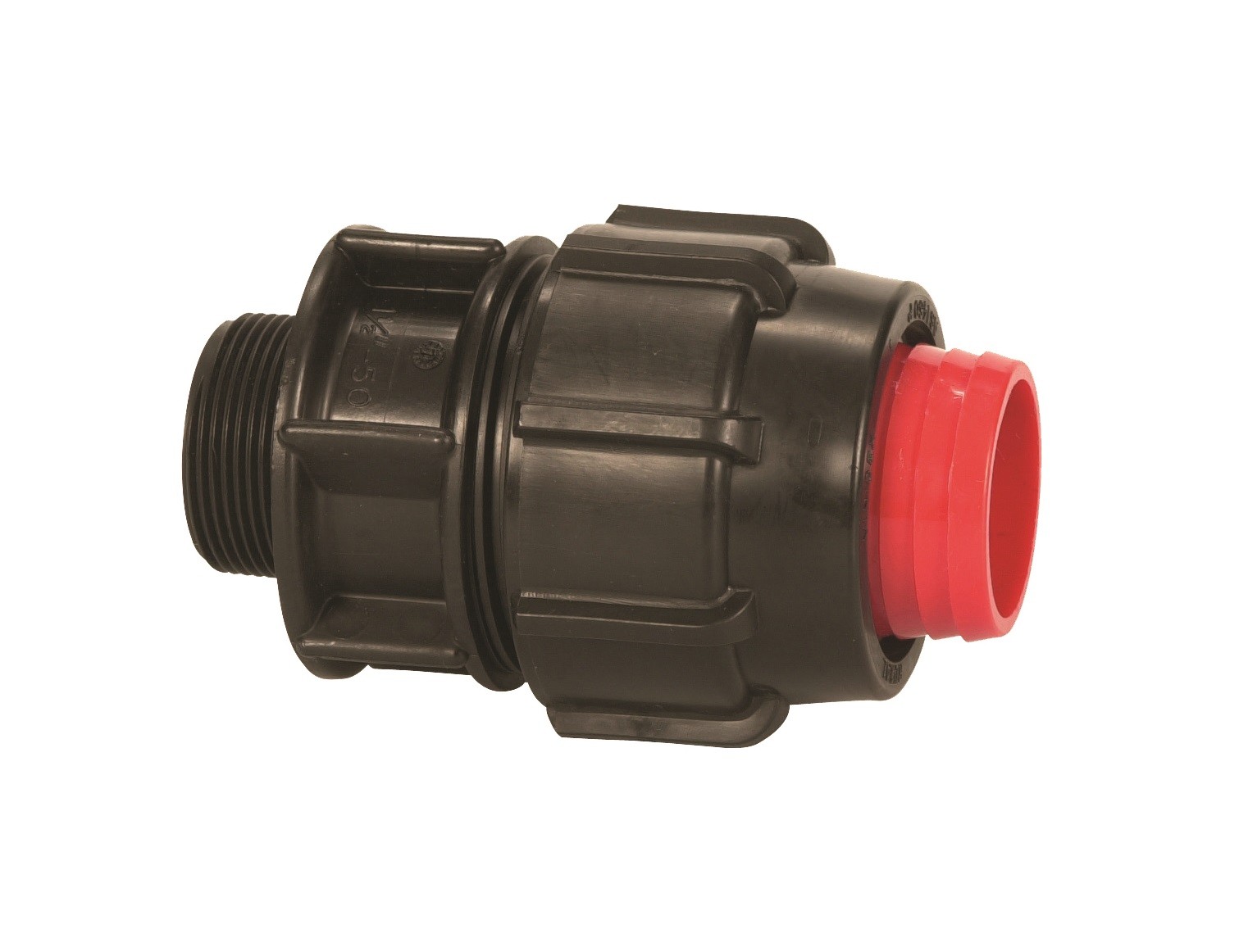 Connector Poly Rural 25mm x 25mm Male Thread