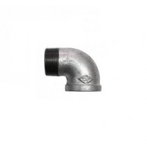Elbow Galvanized Steel Male x Female 15mm